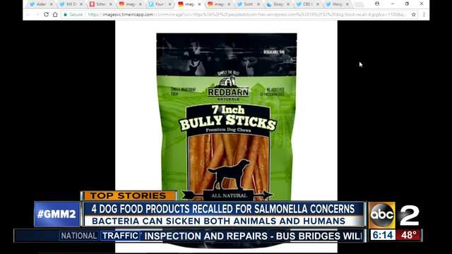 4 dog food companies issue recall over salmonella fears 4 dog food companies issue recall over salmonella fears