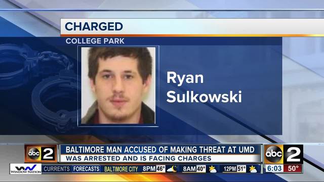 Student charged with threatening to shoot campus police officers