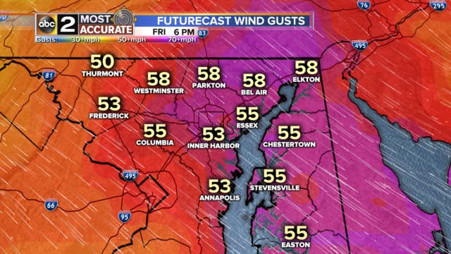 Prepare for strong winds beginning tonight