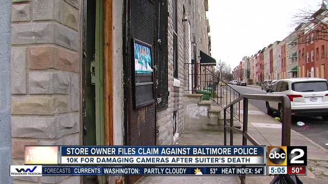 Store owner files complaint against BPD