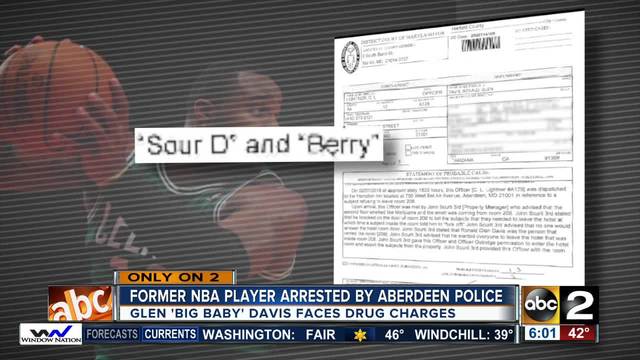Big Baby Davis arrested with large amount of marijuana