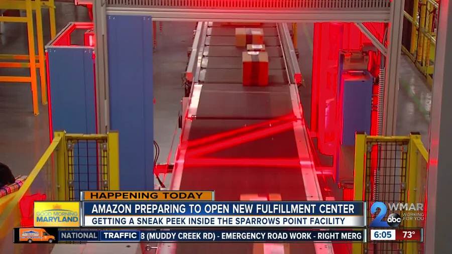 Amazon preparing to open new fulfillment center in Sparrows Point WMAR2NEWS